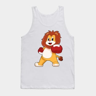 Lion Boxer Boxing gloves Boxing Tank Top